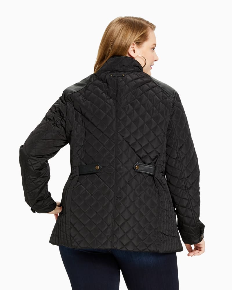 Ralph lauren plus size quilted jacket sale